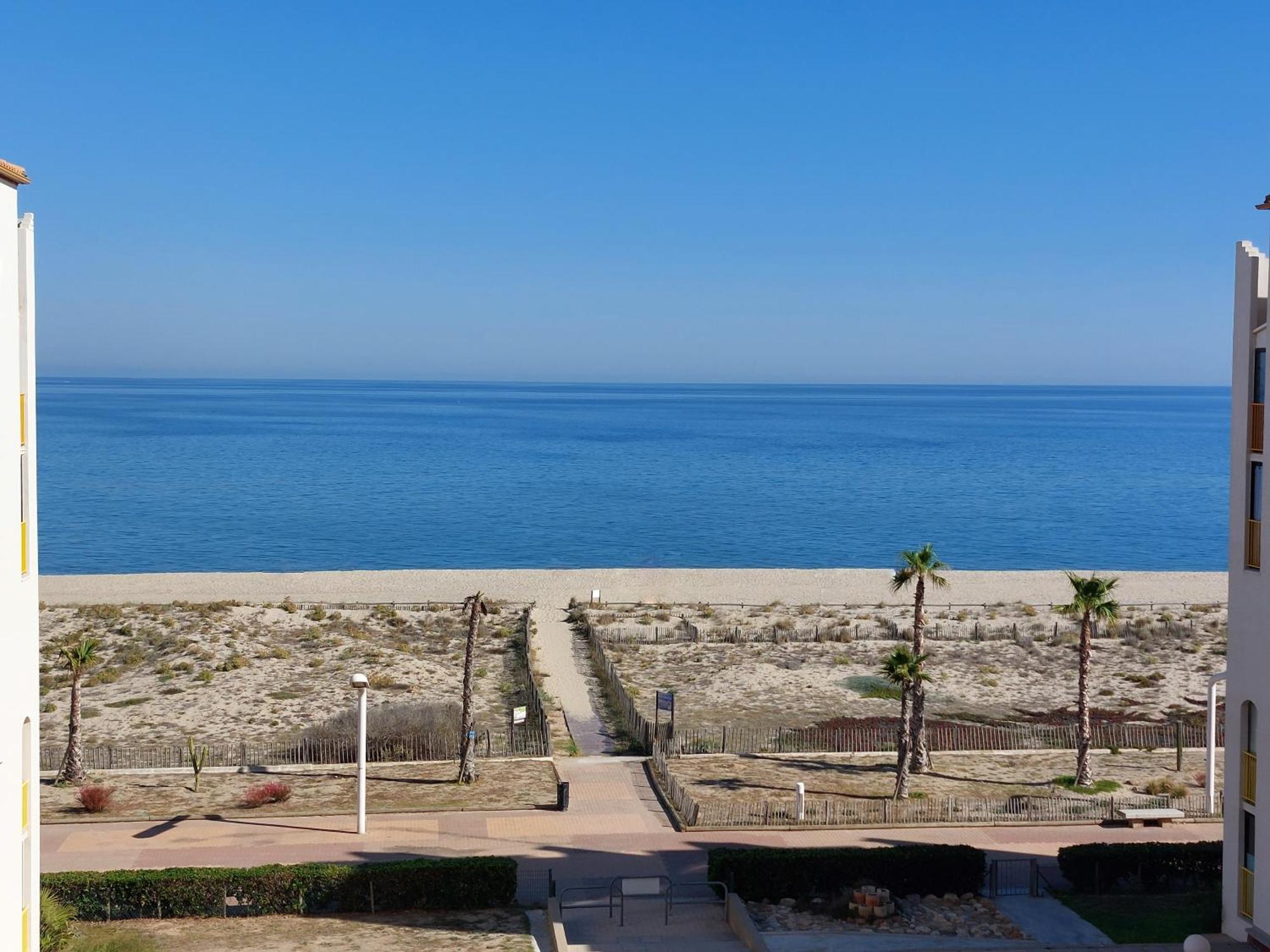 Appart Mezzanine Vue Mer Et Plage, Parking Wifi Tv Le Barcarès Εξωτερικό φωτογραφία