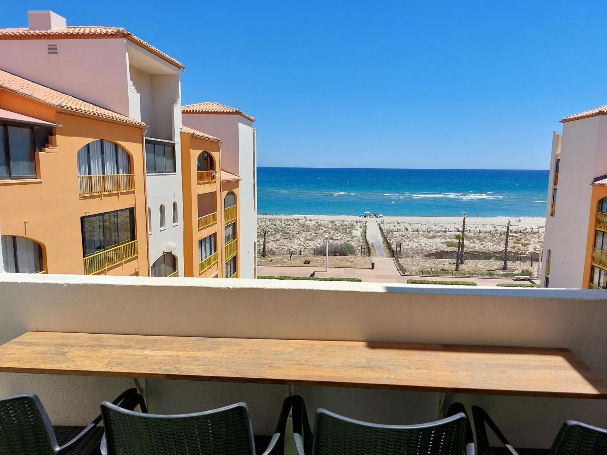 Appart Mezzanine Vue Mer Et Plage, Parking Wifi Tv Le Barcarès Εξωτερικό φωτογραφία